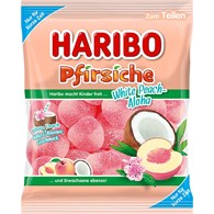 Haribo Pfirsiche White Peach Aloha 175g