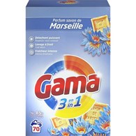 Gama 3in1 Savon de Marseille Proszek 70p 3,8kg