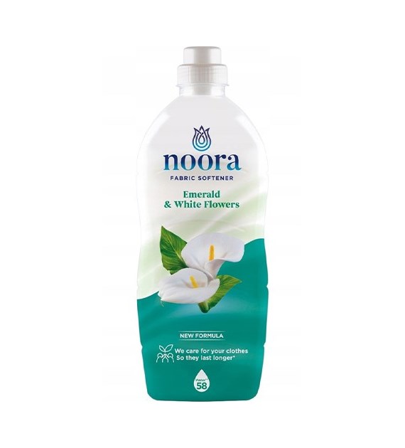 Noora Emerald & White Flowers Płuk 58p 928ml