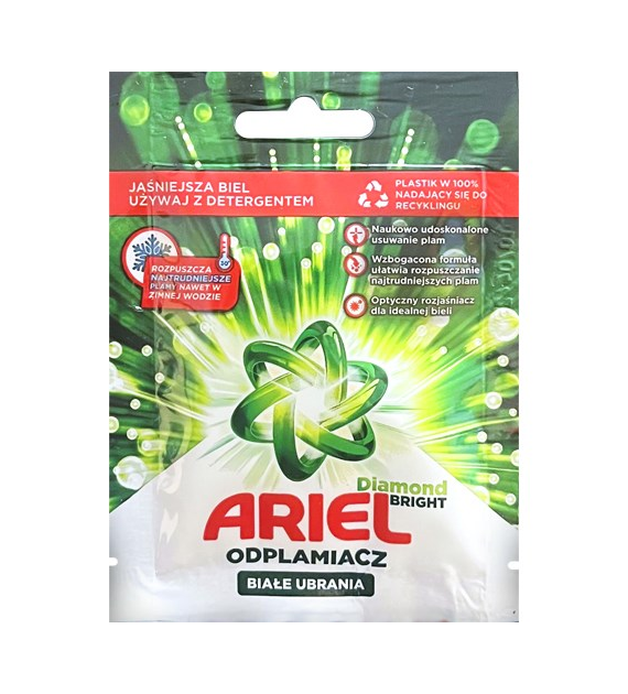 Ariel Odplamiacz Białe Ubrania Saszetka 30g