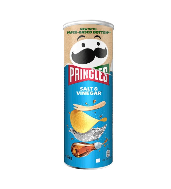 Pringles Salt & Vinegar 165g