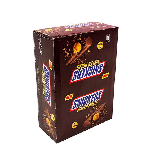 Snickers Wafer Rolls 12szt x 24g 288g