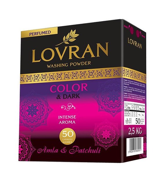Lovran Color&Dark Amla Patchuli Proszek 50p 2,5kg