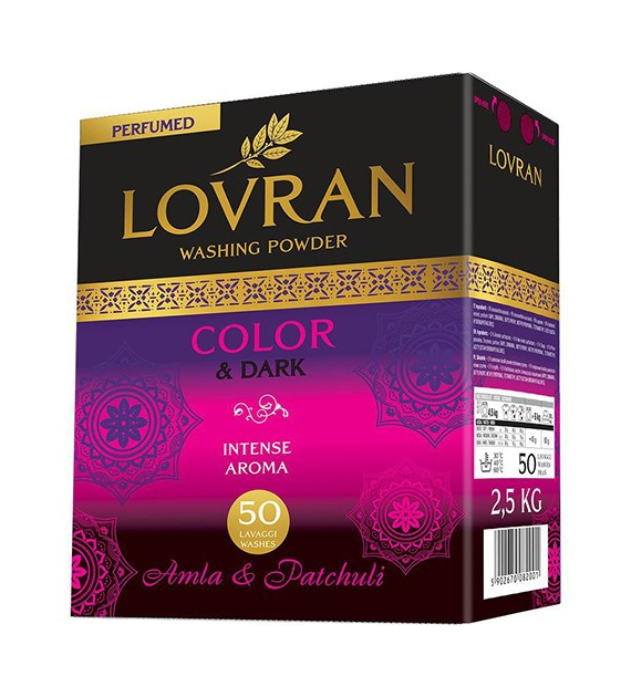 Lovran Color&Dark Amla Patchuli Proszek 50p 2,5kg