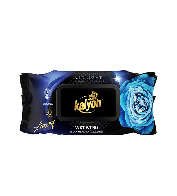 Kalyon Luxory Mokre Chusteczki Midnight 120szt