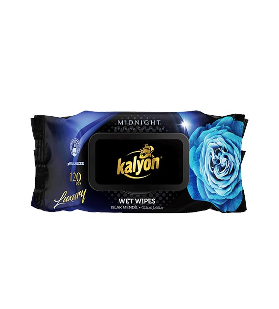 Kalyon Luxury Mokre Chusteczki Midnight 120szt