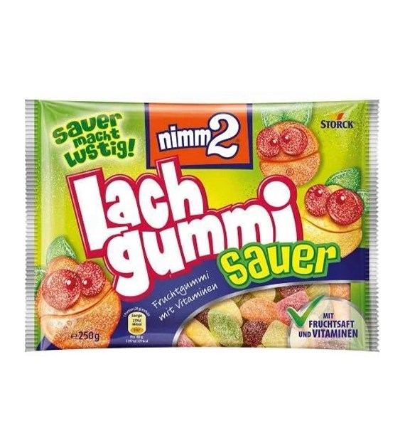 Nimm2 Lach Gummi Sauer 250g