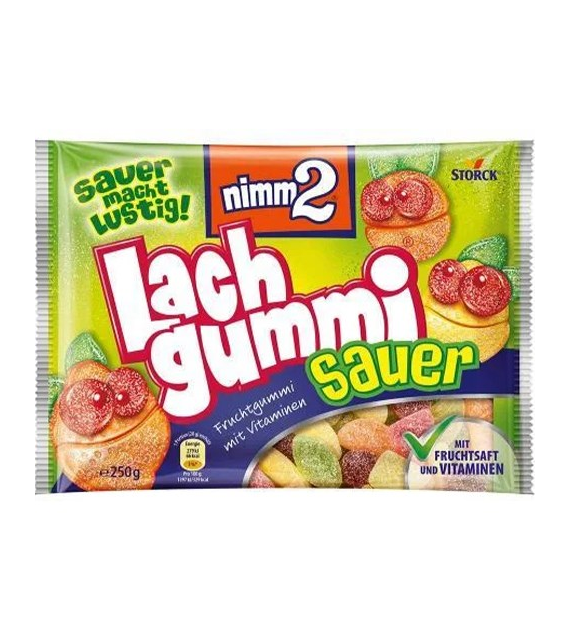 Nimm2 Lach Gummi Sauer 250g