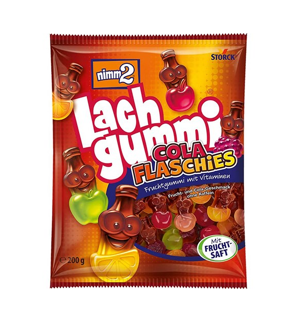 Nimm2 Lach Gummi Cola Flaschies 200g