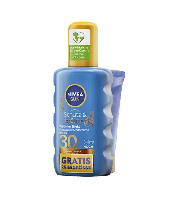 Nivea Sun Schutz & Braune + Gratis SPF 30 200+50ml