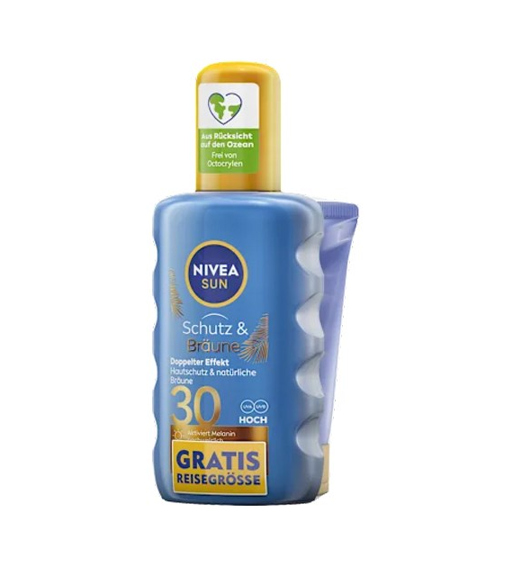 Nivea Sun Schutz & Braune + Gratis SPF 30 200+50ml