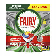 Fairy Platinum Plus Anti Terne Citron 88szt 1,3kg