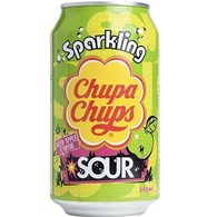 Chupa Chups Sparkling Sour Green Apple 345ml