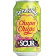 Chupa Chups Sparkling Sour Green Apple 345ml