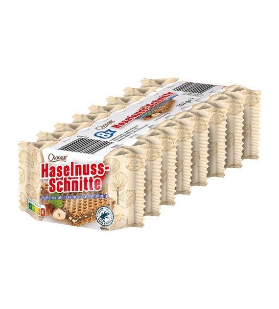 Choceur Haselnuss Schnitte Wafelki 8szt 167g