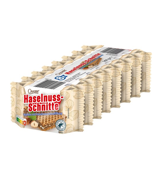 Choceur Haselnuss Schnitte Wafelki 8szt 167g