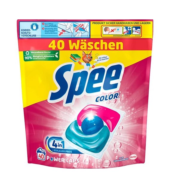 Spee 4in1 Color Power Caps 40p 480g