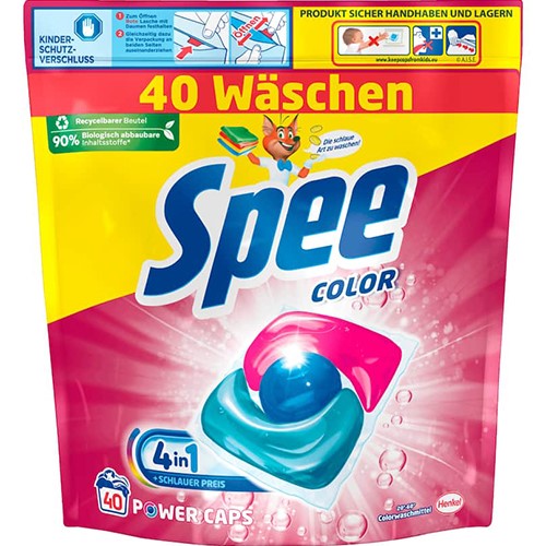 Spee 4in1 Color Power Caps 40p 480g