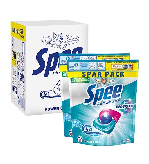 Spee 4in1 Frische Kick Caps Dwupak 120p 1,4kg