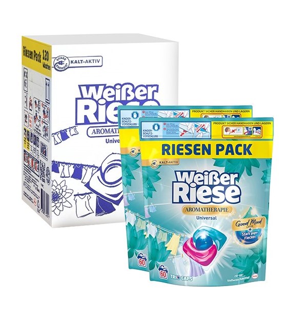 Weißer Riese Universal Aromatherap Caps 120p 1,4kg
