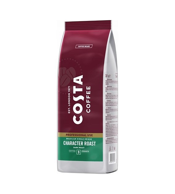 Costa Coffee Brazilian Character Roast Dark 1kg Z