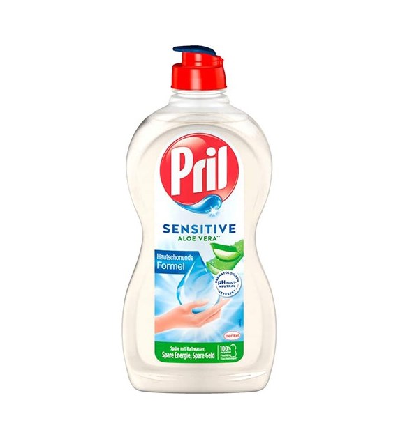 Pril Sensitive Aloe Vera do Naczyń 450ml