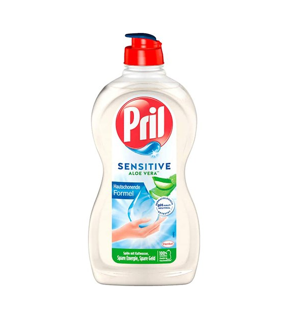 Pril Sensitive Aloe Vera do Naczyń 450ml