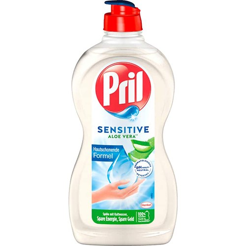 Pril Sensitive Aloe Vera do Naczyń 450ml