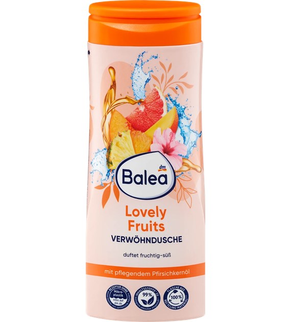 Balea Verwohndusche Lovely Fruits Gel 300ml