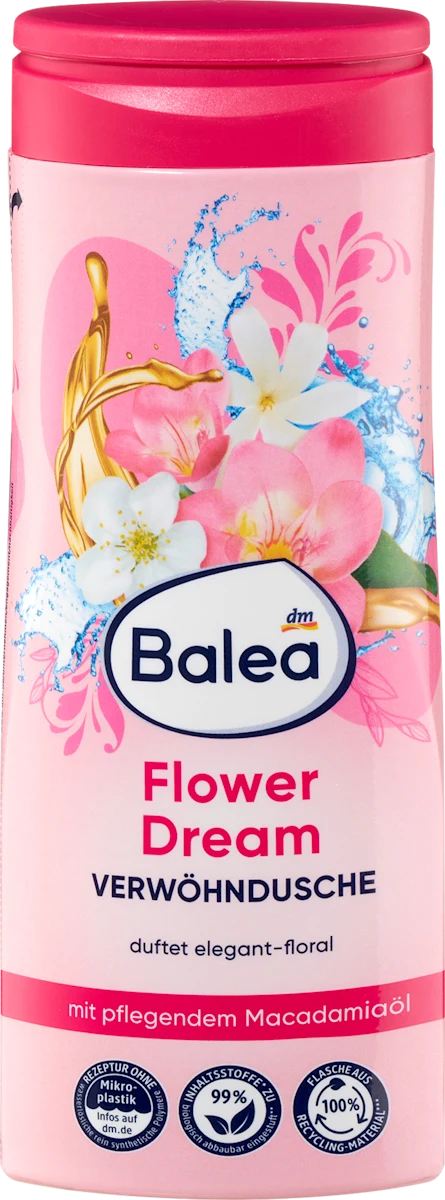 Balea Verwohndusche Flower Dream Gel 300ml