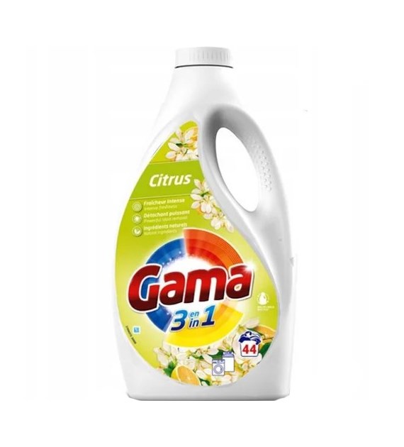 Gama 3in1 Citrus Gel 44p 1,9L