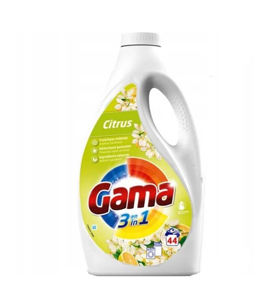 Gama 3in1 Citrus Gel 44p 1,9L