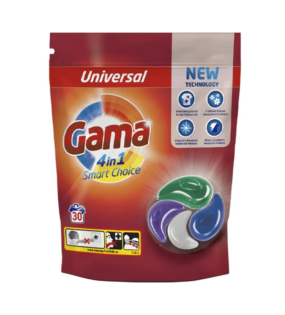 Gama 4in1 Universal Caps 30p 660g