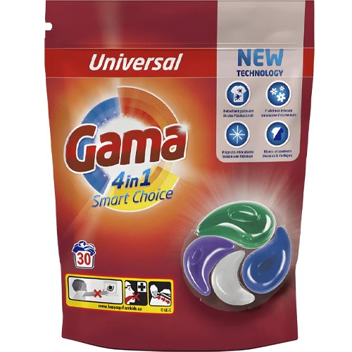 Gama 4in1 Universal Caps 30p 660g
