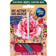 Ambi Pur WC Active Rose & Lily Zawieszka 45g