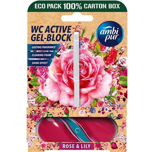 Ambi Pur WC Active Rose & Lily Zawieszka 45g
