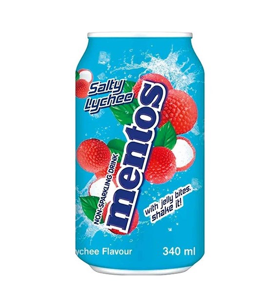 Mentos Salty Lychee Napój Puszka 340ml