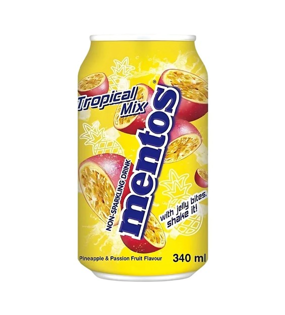 Mentos Tropical Mix Napój Puszka 340ml