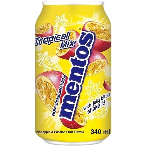 Mentos Tropical Mix Napój Puszka 340ml