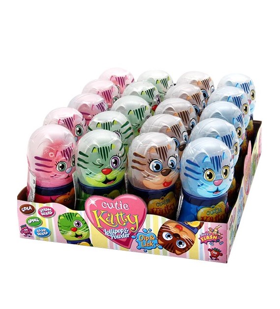 Sweet Flash Cutie Katty Lizaki 20szt 700g