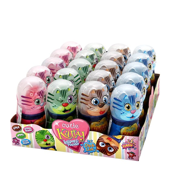 Sweet Flash Cutie Katty Lizaki 20szt 700g
