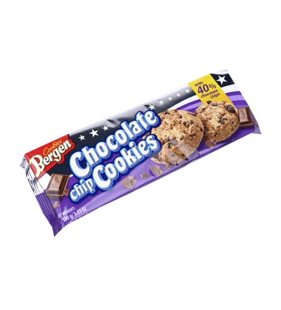 Bergen Chocolate Chip Cookies 100g