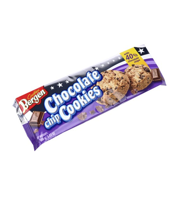Bergen Chocolate Chip Cookies 100g