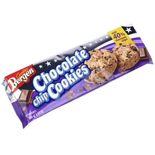 Bergen Chocolate Chip Cookies 100g