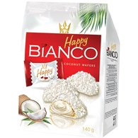 Flis Happy Bianco Coconut Wafers Pralinki 140g