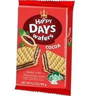 Flis Happy Days Wafers Cocoa Wafelki 180g