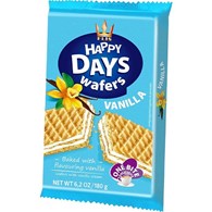 Flis Happy Days Wafers Vanilla Wafelki 180g