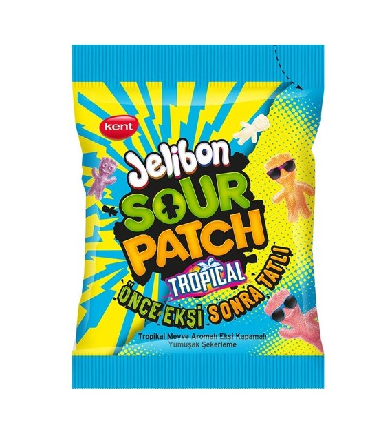 Kent Jelibon Sour Patch Tropical 160g