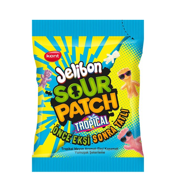 Kent Jelibon Sour Patch Tropical 160g