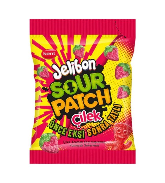 Kent Jelibon Sour Patch Cilek Truskawka 160g